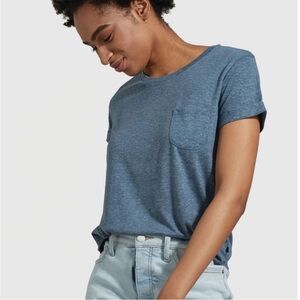 Women's Blue Casual T-Shirt